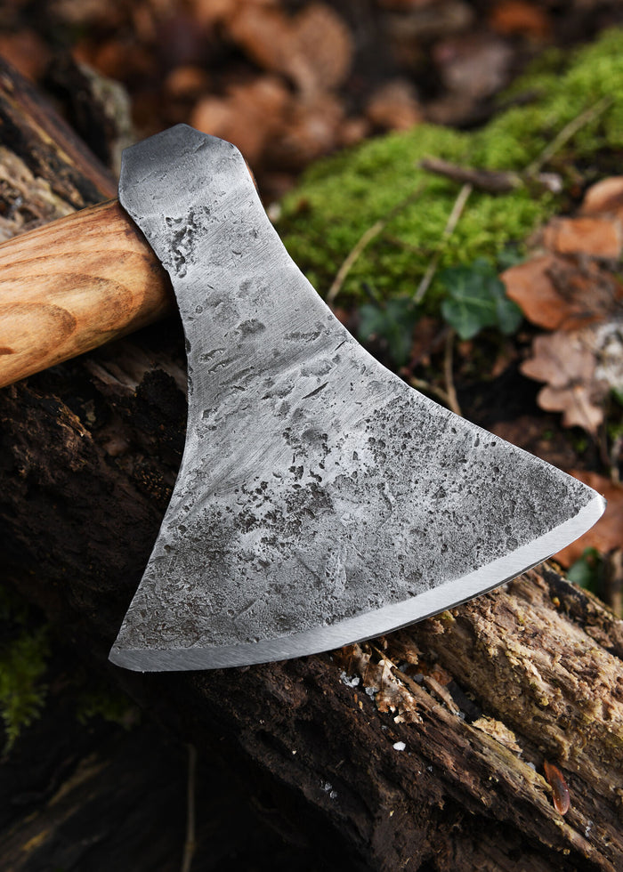 Viking Axe, Hand-Forged Steel, Type M, semi-sharp