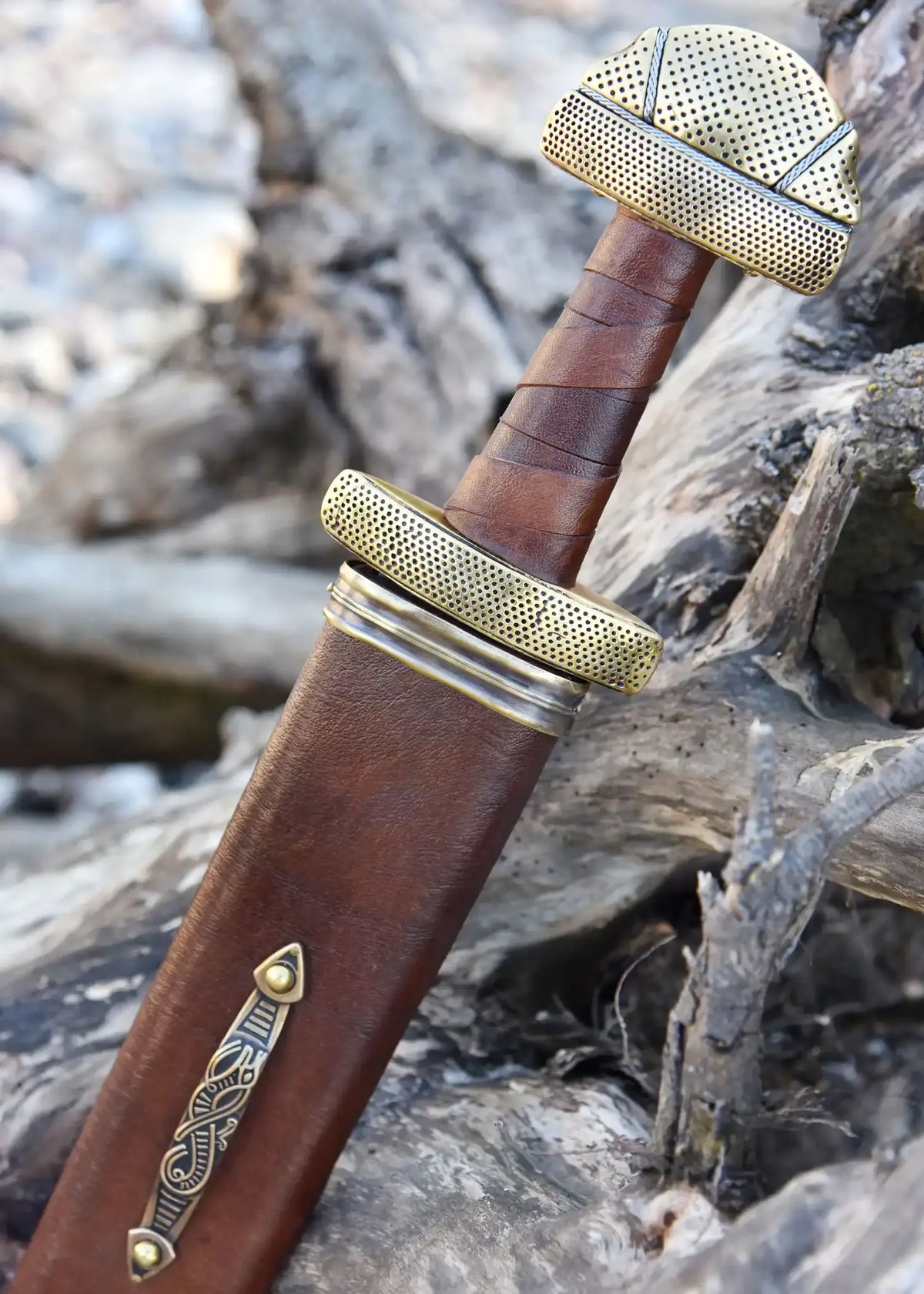 Rusvik Viking sword Petersen E1 Gnezdovo, semi-sharp