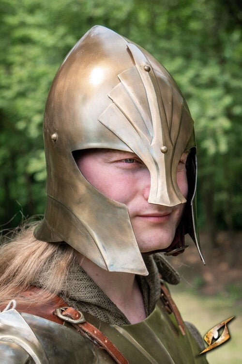 Helmet Illumine, brass colour, 1-1.2 mm