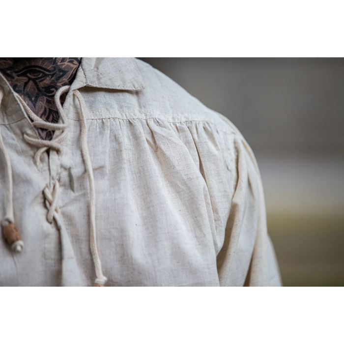 Arn Shirt, early 17th century, cream