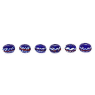 Viking glass beads, Ribe, 3 pieces