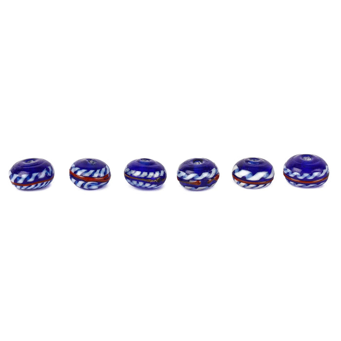 Viking glass beads, Ribe, 3 pieces