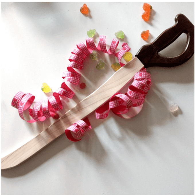 Spada pirata in legno