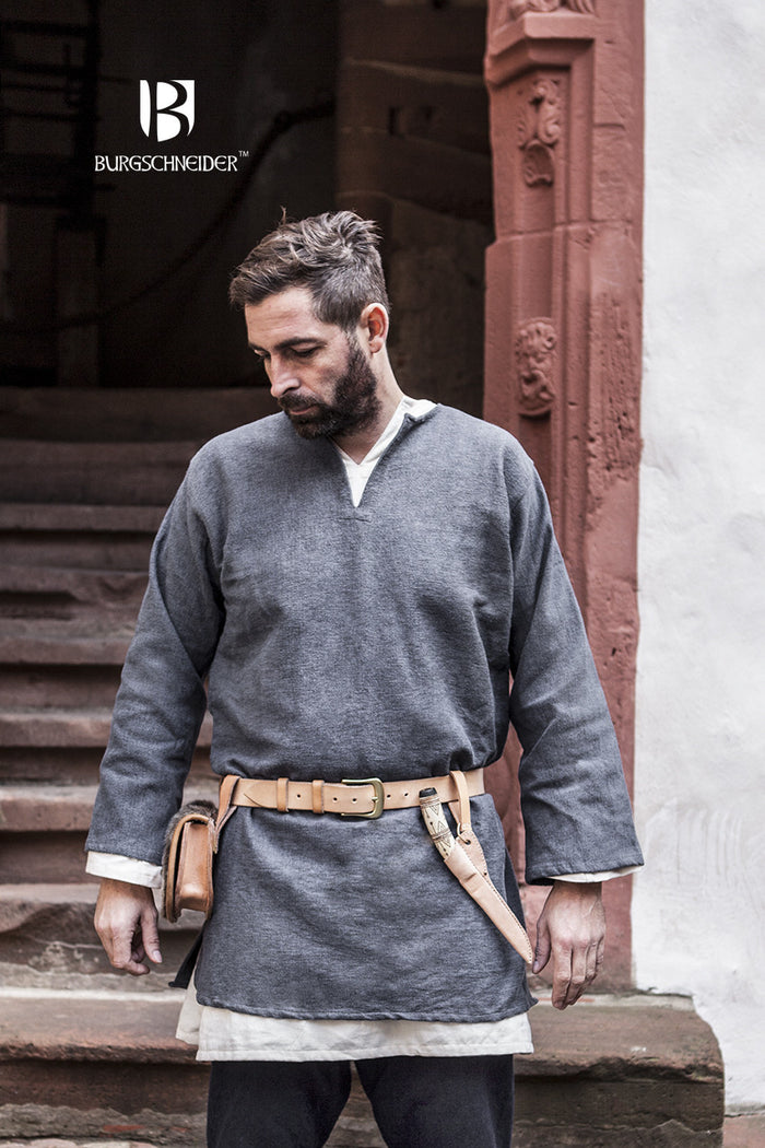 Viking tunic Erik, gray