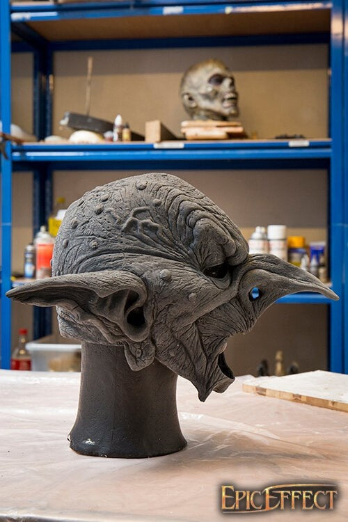 Goblin mask, unpainted