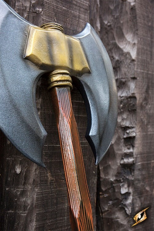 LARP double battle axe