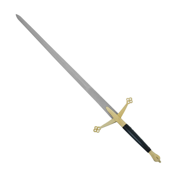 Scottish claymore with brass crossguard, semi-sharp