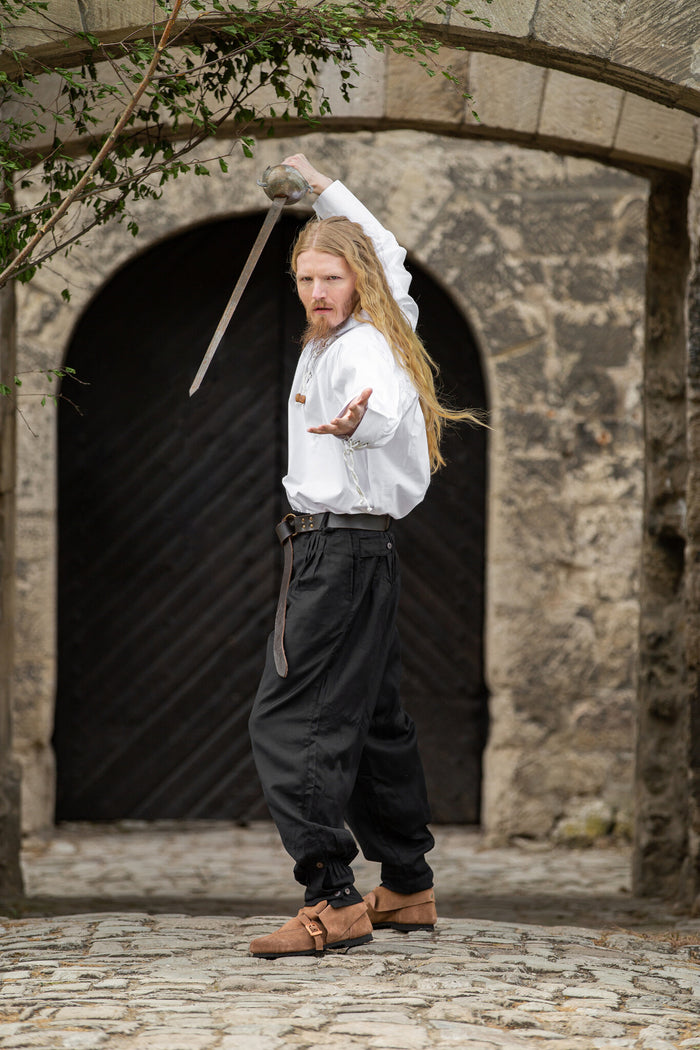 Renaissance pofbroek Faust, black