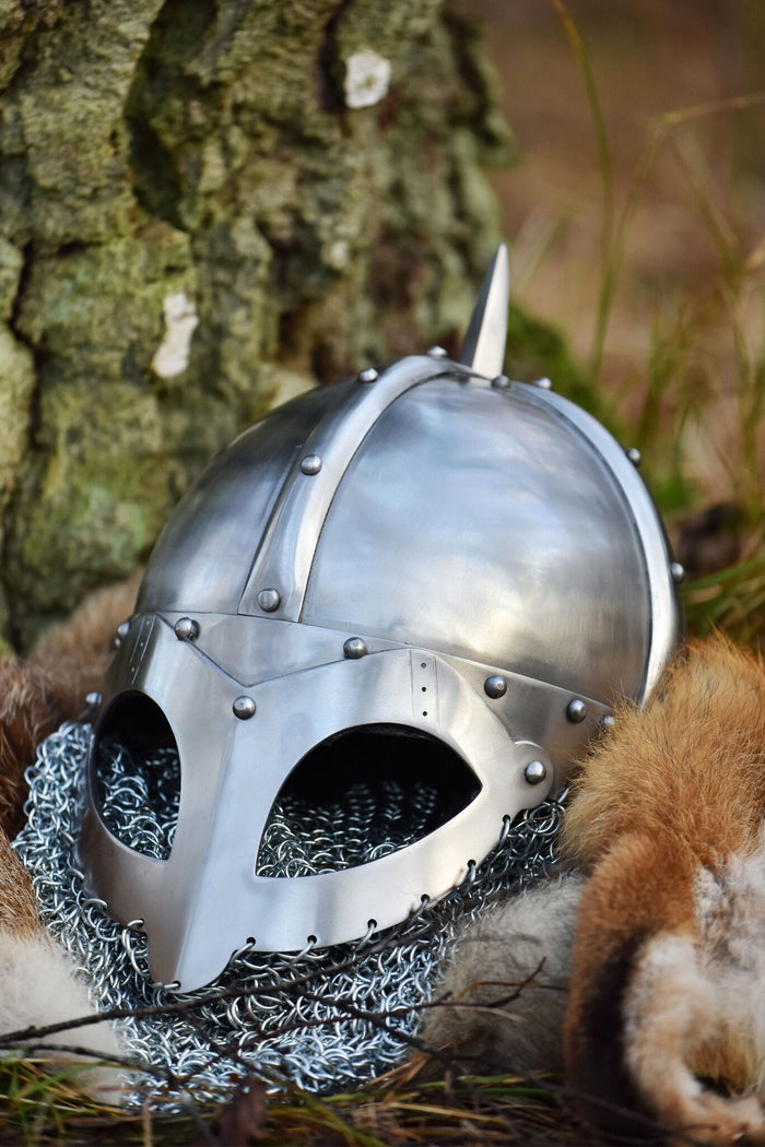 Viking helmet with chainmail, 1.6 mm