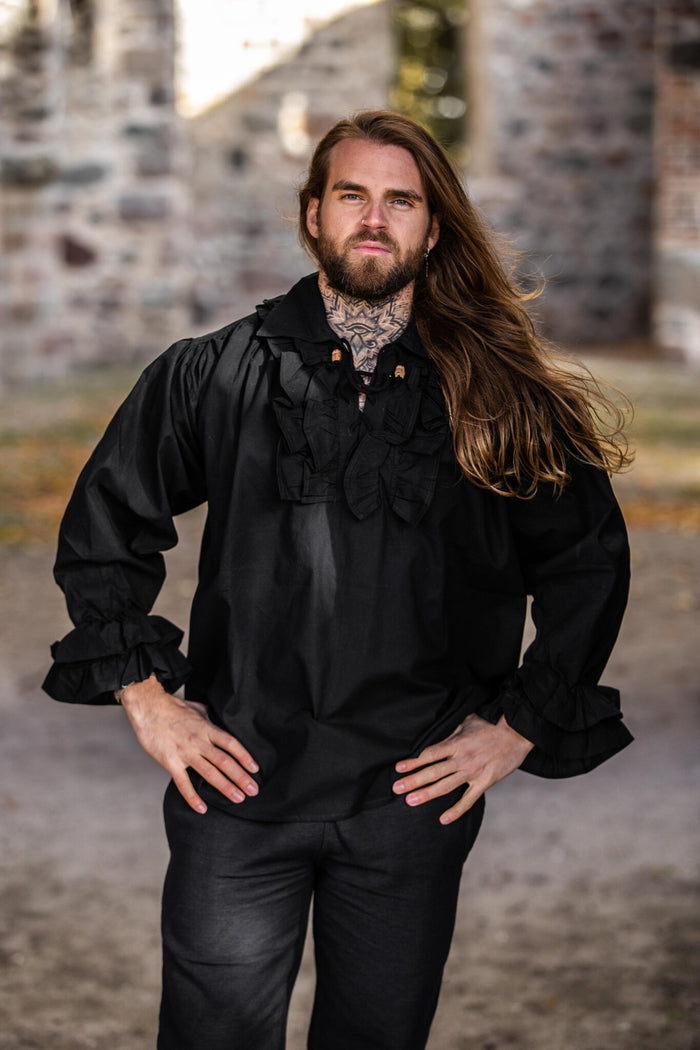 Pirate shirt, black