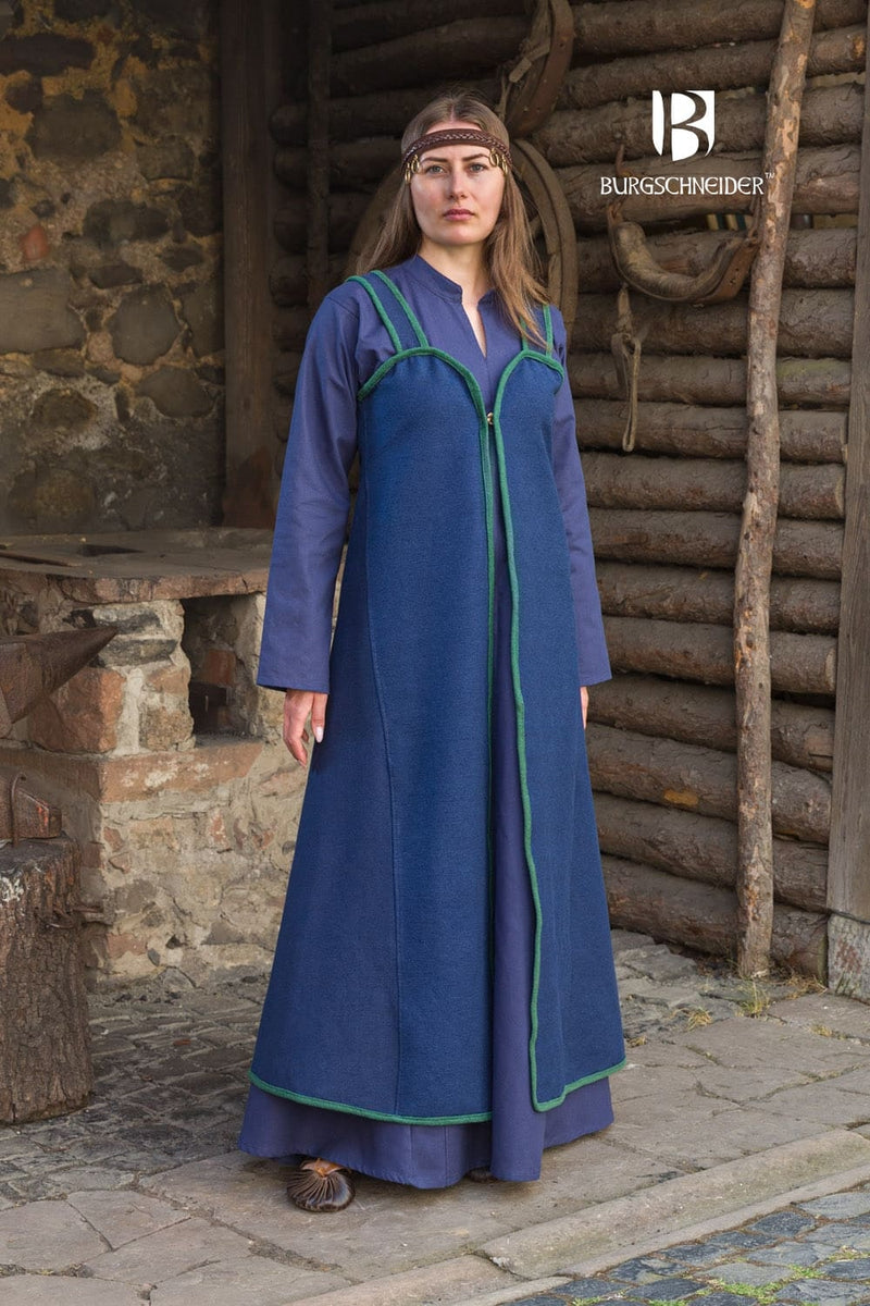 Rusvik Robe viking Katarzyna, bleu-vert