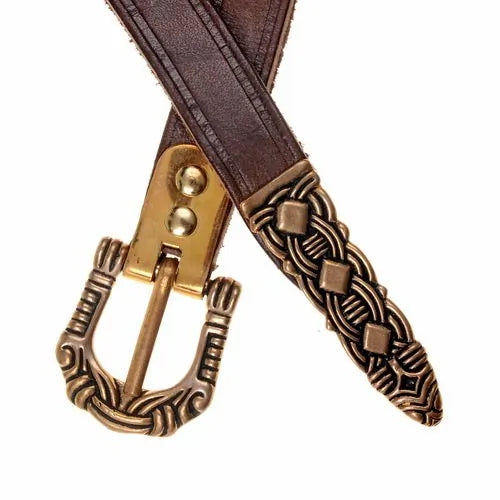 Gokstad Viking Belt, 151 cm, brown