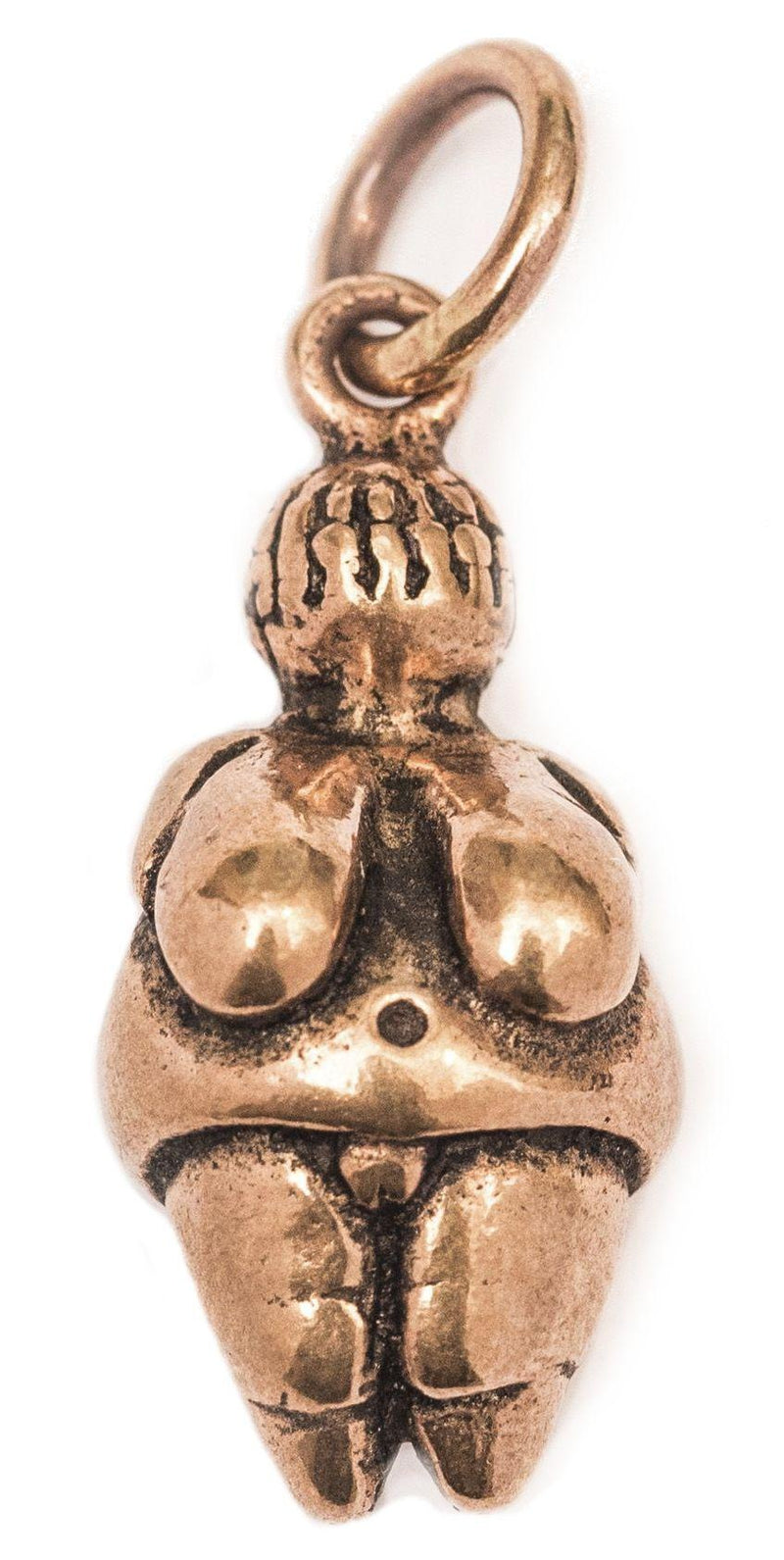 Ciondolo Venere di Willendorf, bronzo