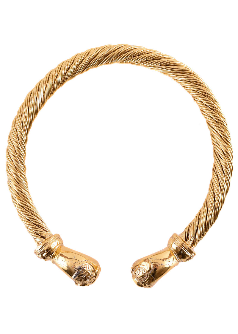 Réplica de torque de Snettisham, latón