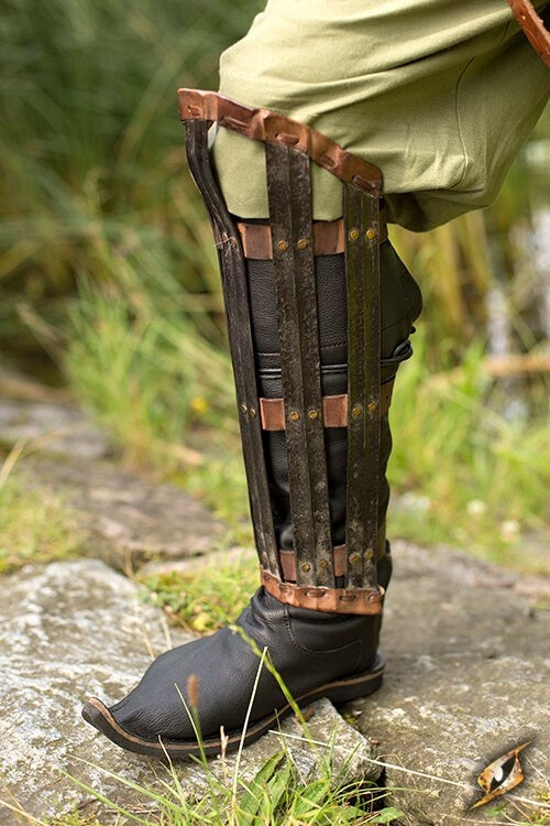 Viking greaves, bronzed, 1 mm