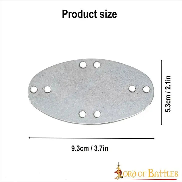 Early medieval scale armour, round