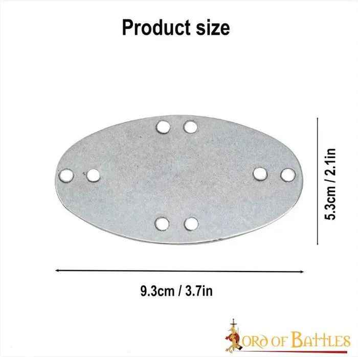 Early medieval scale armour, round