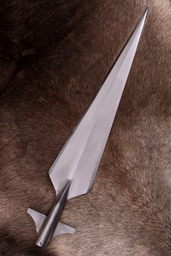 15th century winged lance, Bohemian earspoon, semi-sharp