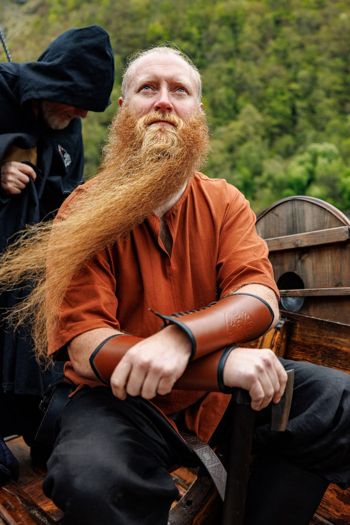 Viking tunic Uhtred, red