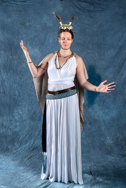 Goddess Dress Aphrodite, white
