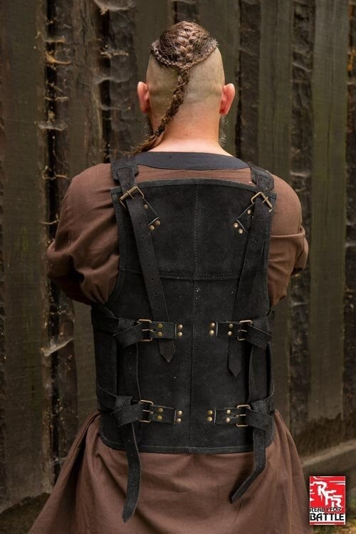 RFB Leather Viking Armour, Black