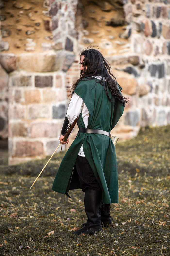 Surcoat men, green