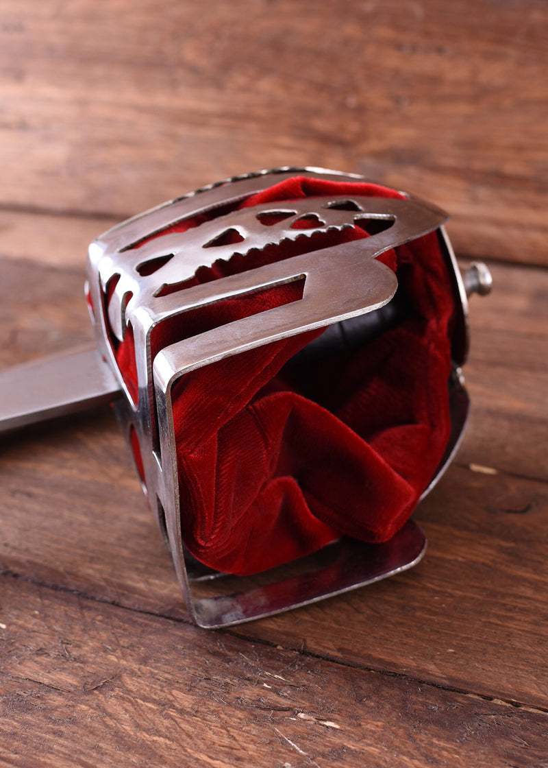 Broadsword con cesta Culloden, cesta de Glasgow, semi-afilado