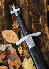 Crusader dagger Jerusalem, semi-sharp