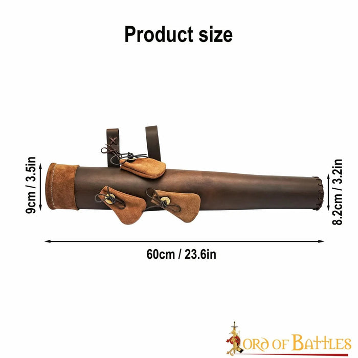 Quiver with pouches
