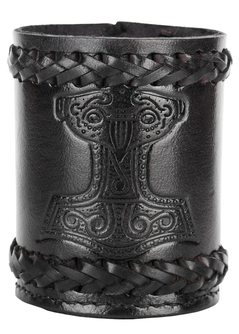 Mjölner tärningsbägare, svart