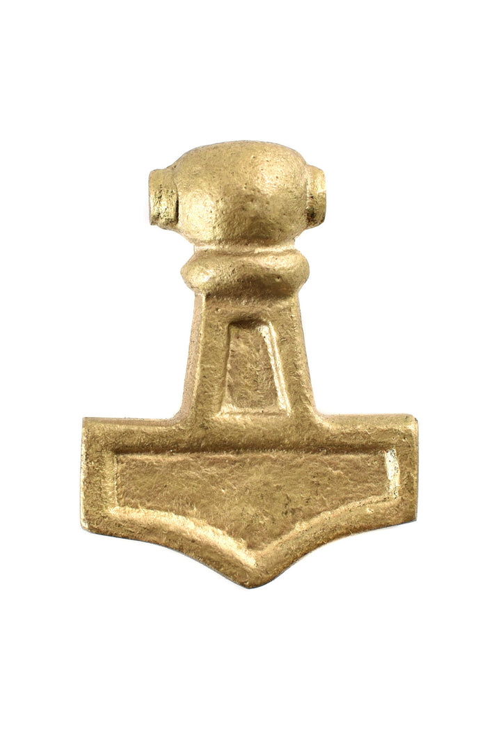 Viking Thor's hammer Erikstorp, brass