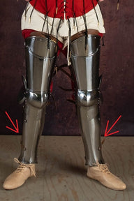 Milanese greaves, 1.6 mm