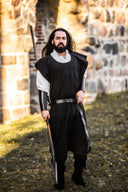 Surcoat men, black