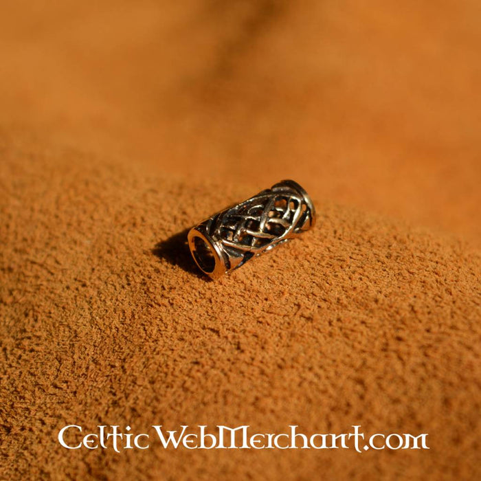 Celtic beardbead, bronze