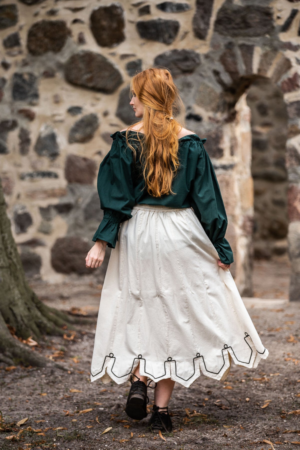 Renaissance skirt, cream