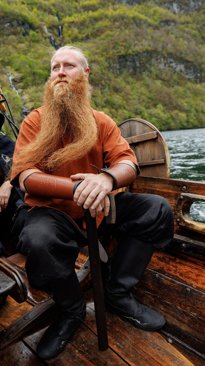 Viking tunic Uhtred, red