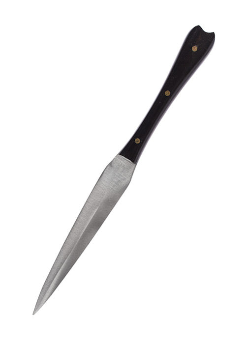 Medieval eating pick and eating knife, stainless steel