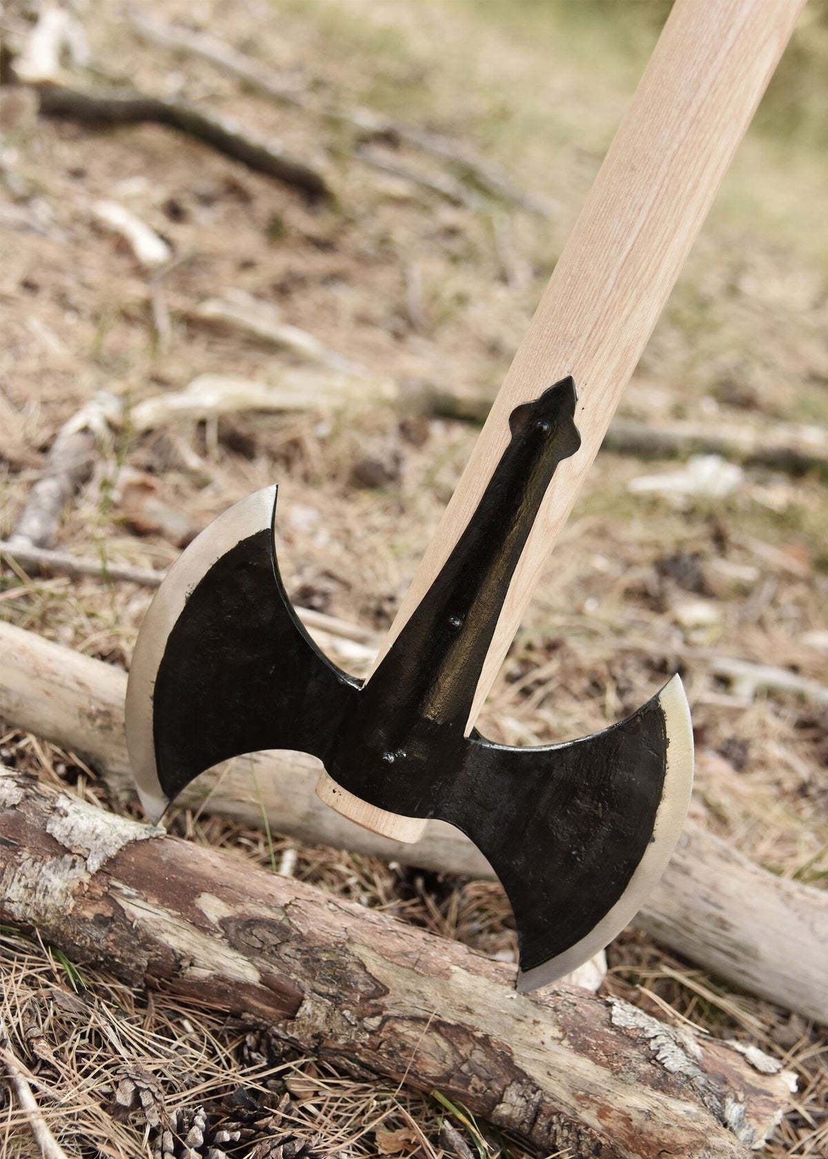 Double axe, semi-sharp