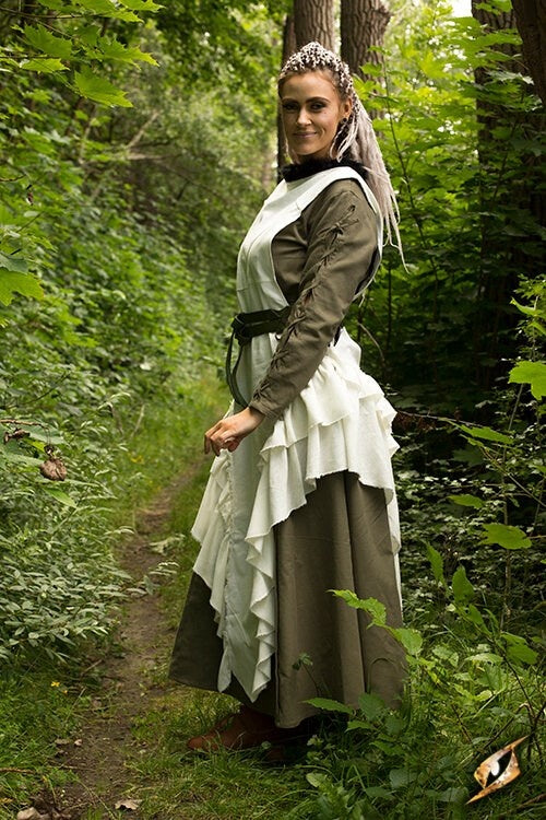Dress Raven, white