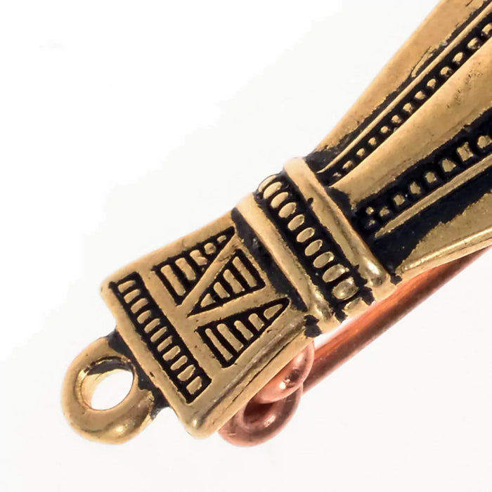 Roman bird fibula, bronze