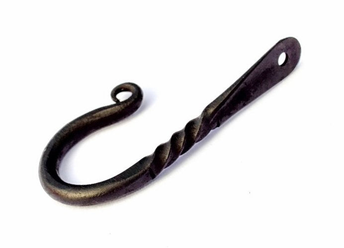 Twisted wall hook