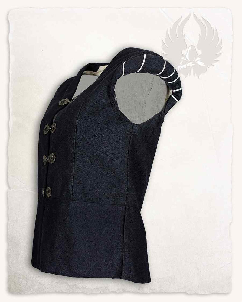 Renaissance Doublet Tudor, schwarz