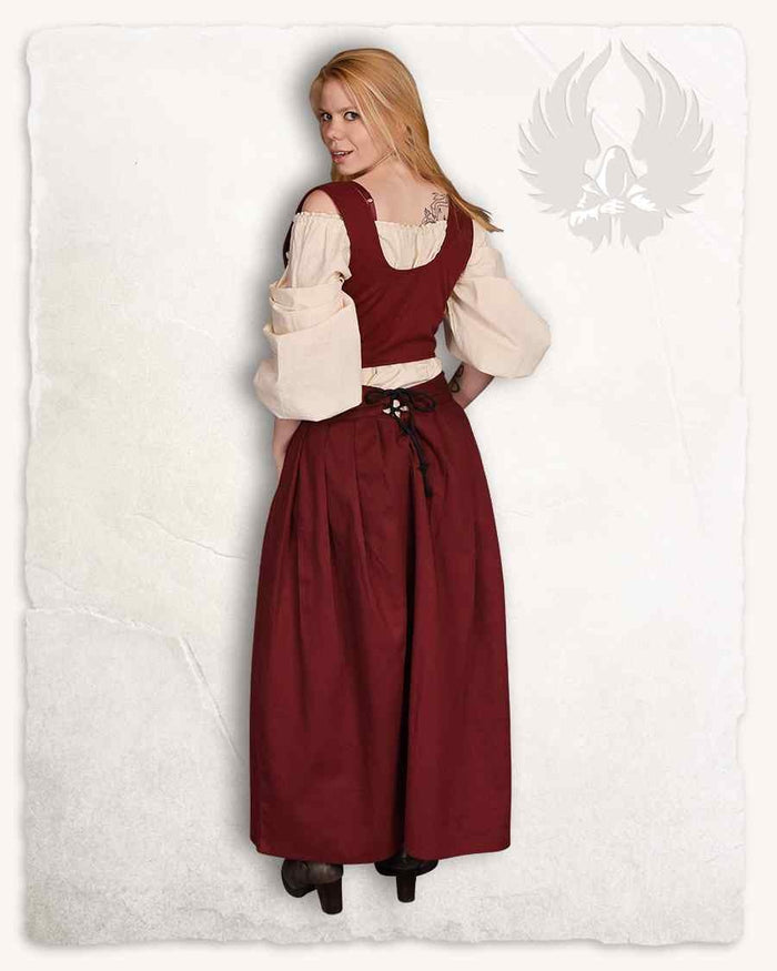 Skirt Anna, burgundy