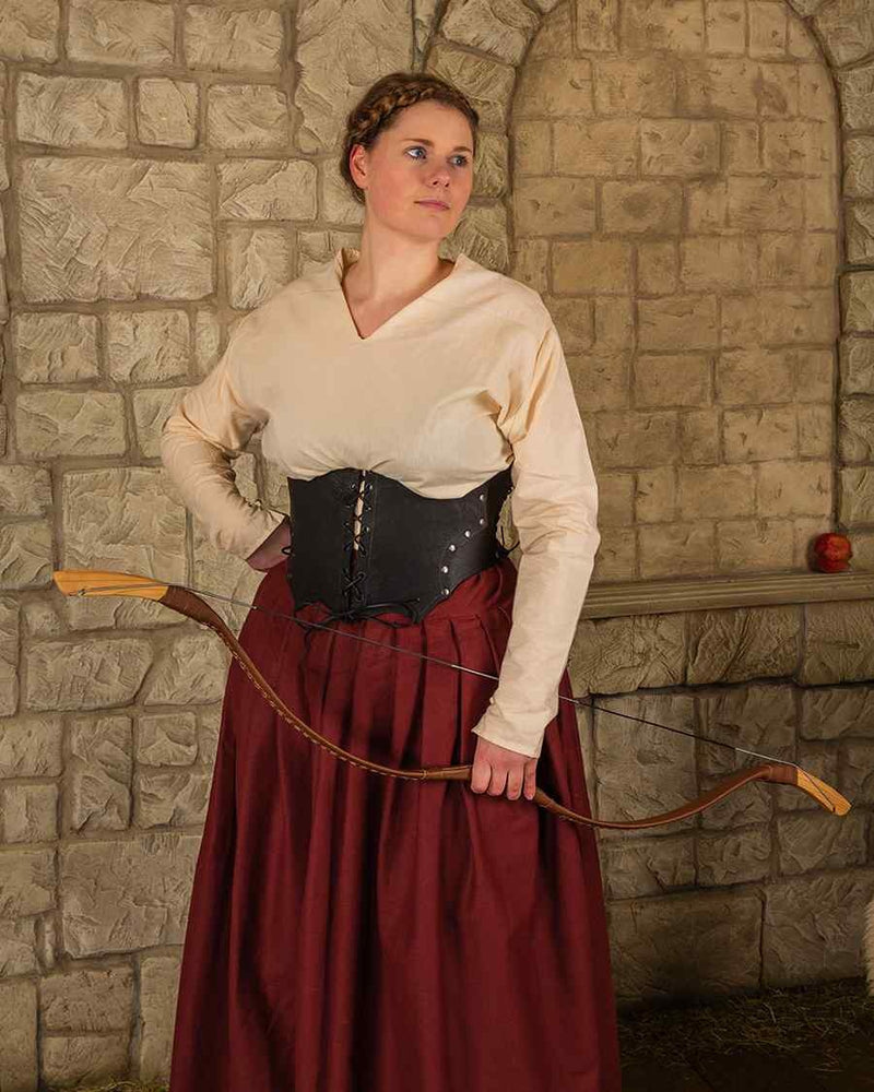 Skirt Anna, burgundy