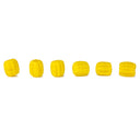 Viking glass beads, Birka, yellow, 3 pieces