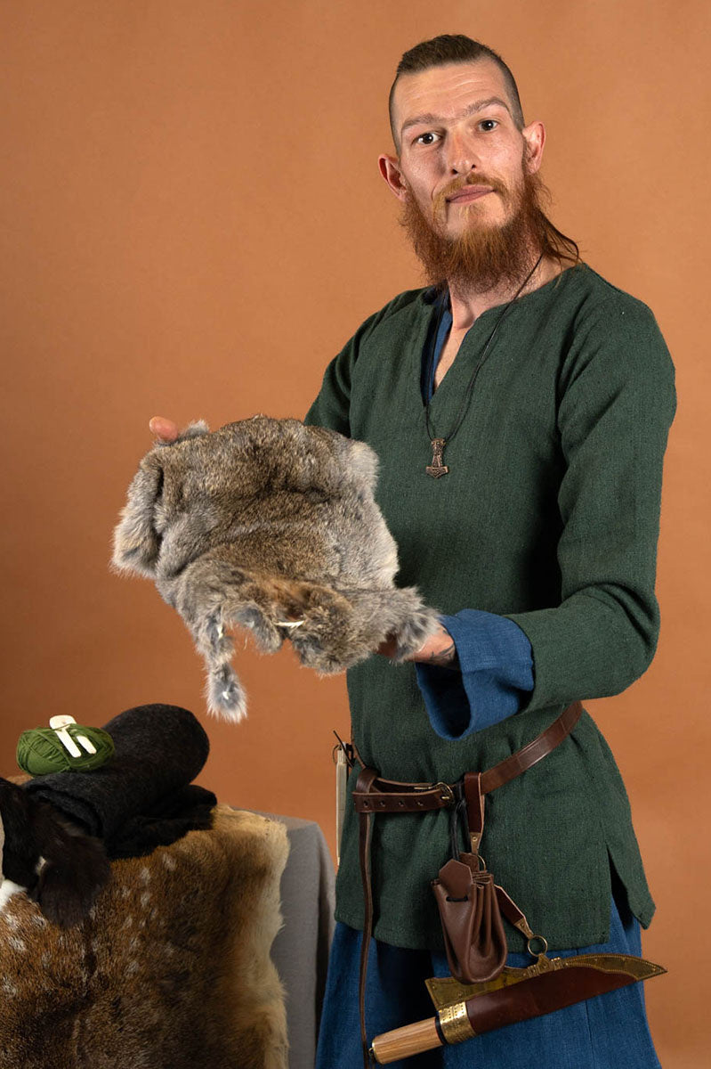 Viking tunic Tronde, green