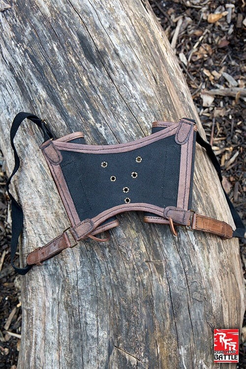 RFB Double LARP Sword Holder, Brown-Black