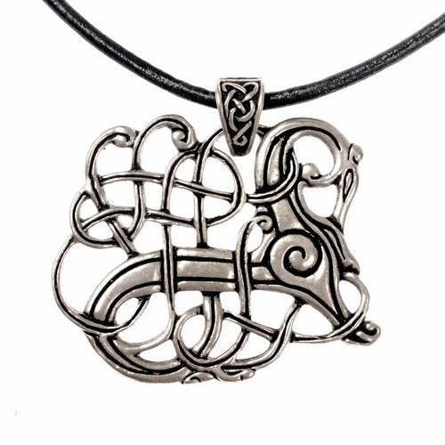 Viking jewellery Lindholm Hoeje, silvered bronze