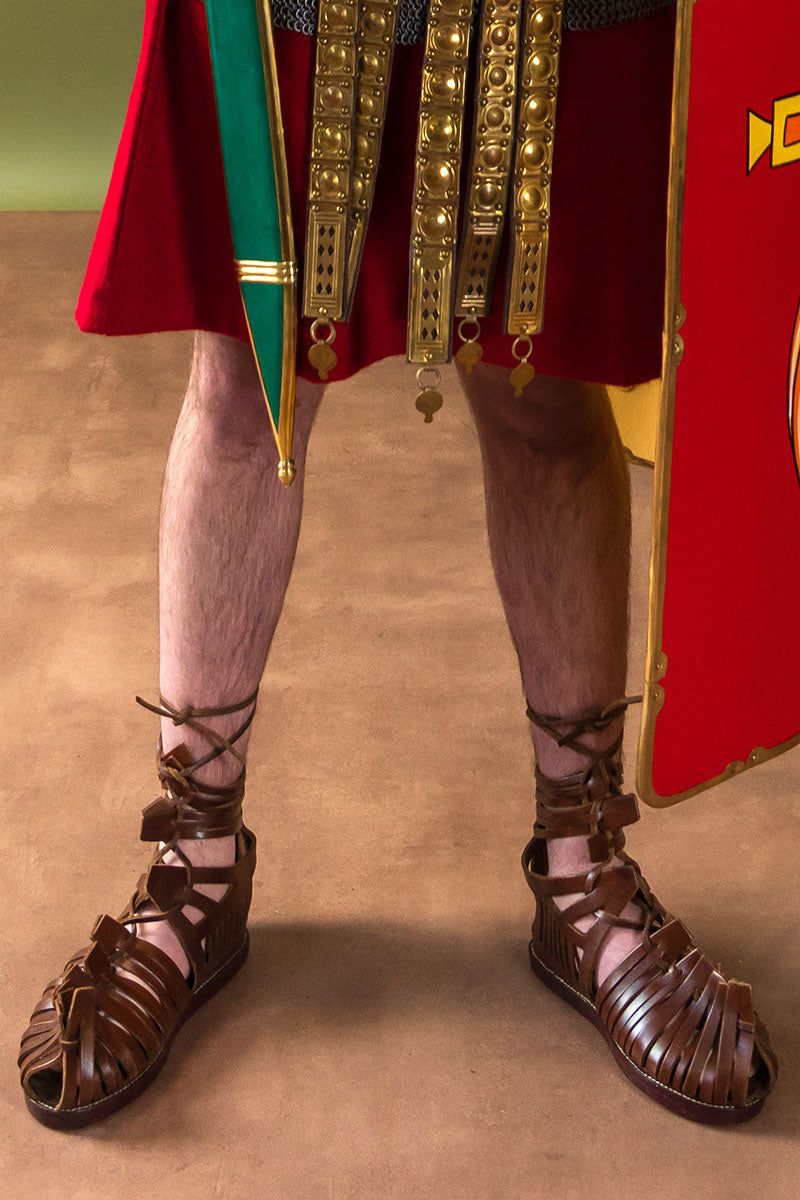 Caligae Neptunus, römisch, braun