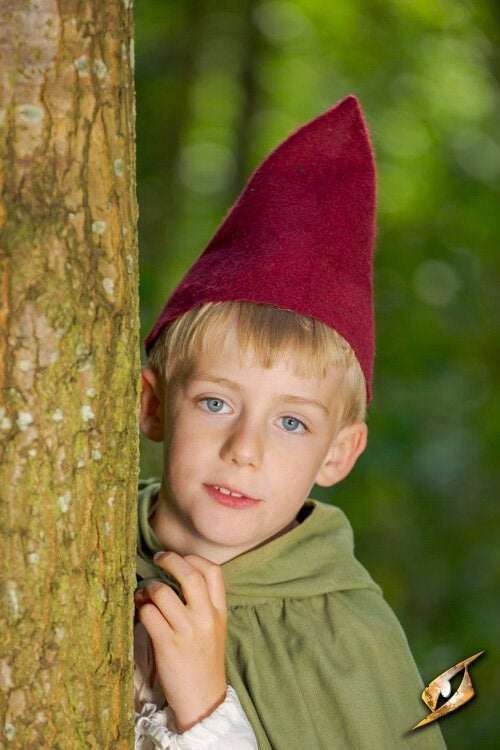 Leprechaun hat, Phrygian hat red, wool blend